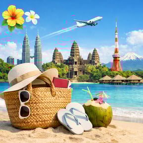 アジア夏旅スタイル