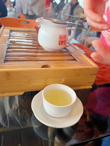 九ふん朝旅 お茶