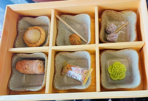 九ふん朝旅 茶菓子