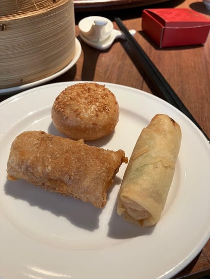 点心5種のうちの3種