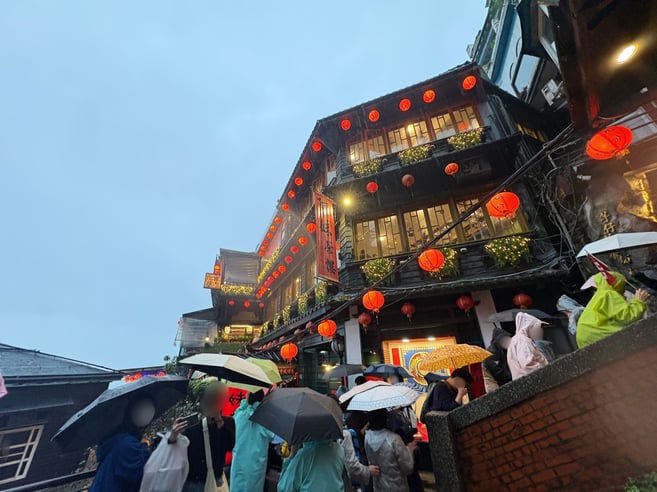 九ふんの街並み