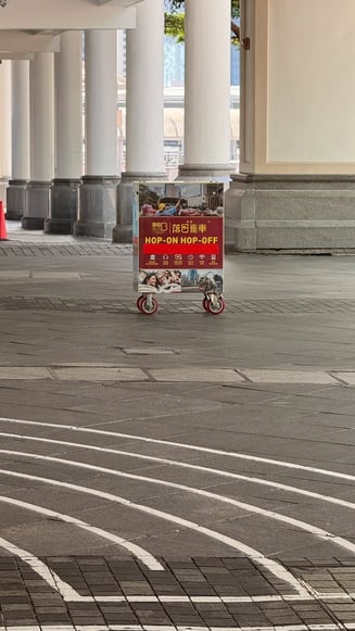 オープントップバス カウンター