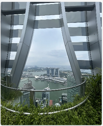 Marina Bay Sands (マリーナ・ベイ・サンズ)の眺望