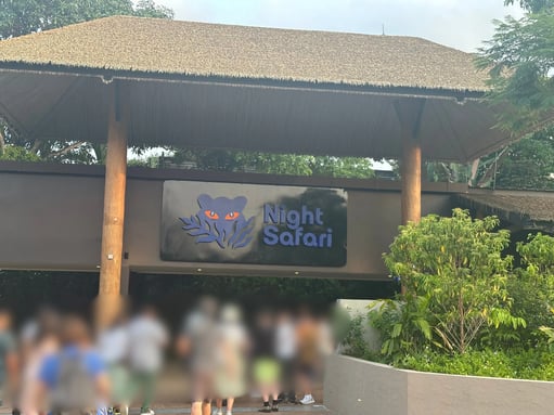 ナイトサファリまでの移動