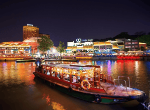 キラキラ夜景ボート