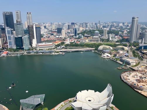 サンズ・スカイパークからの景色