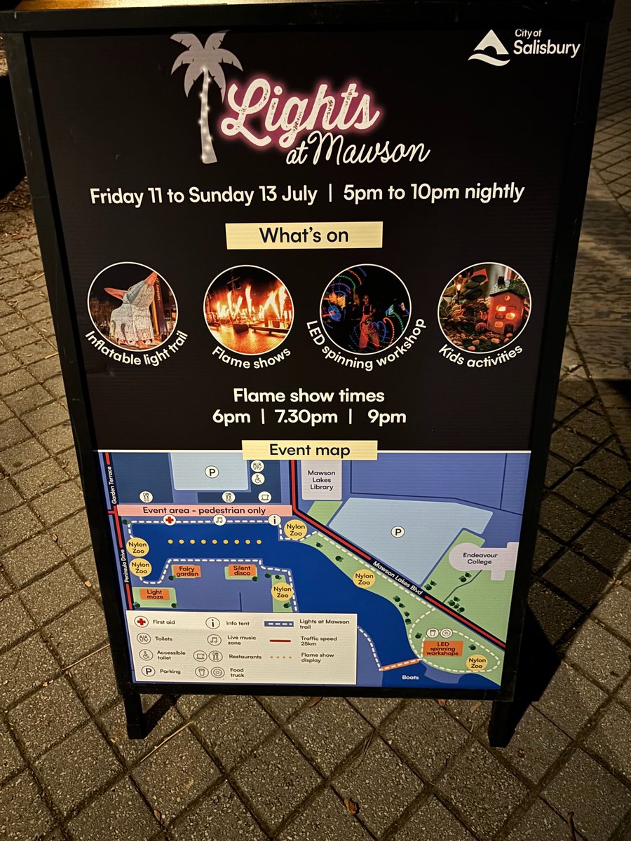 会場看板