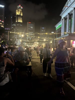 夜市の様子