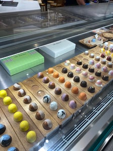 チョコボンボンショーケース