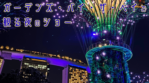 ガーデンズ・バイ・ザ・ベイで観る夜のショー