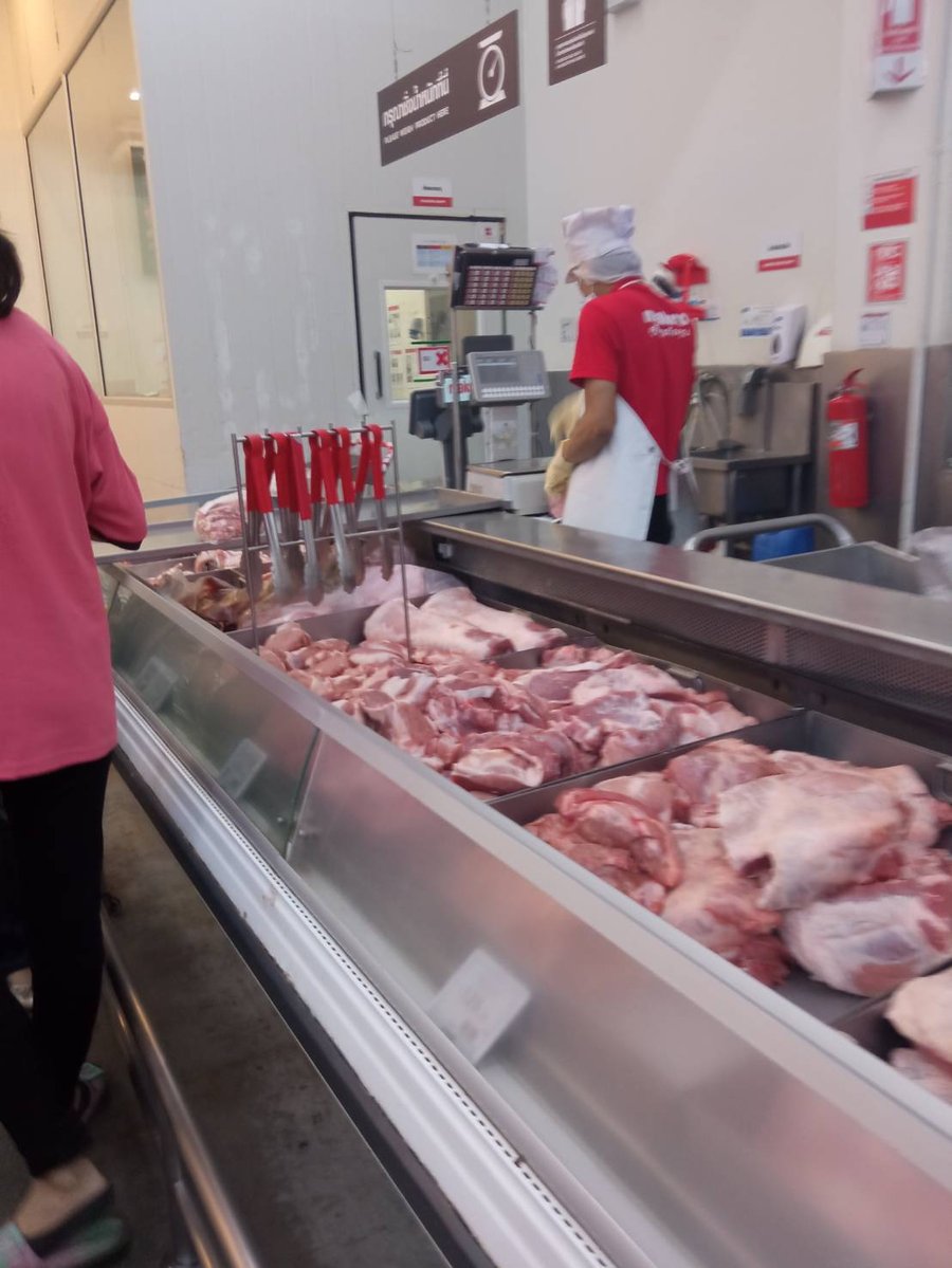 THA-00-25-1210-004 肉量り売り