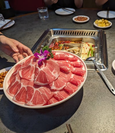 麻辣(火鍋)のお肉