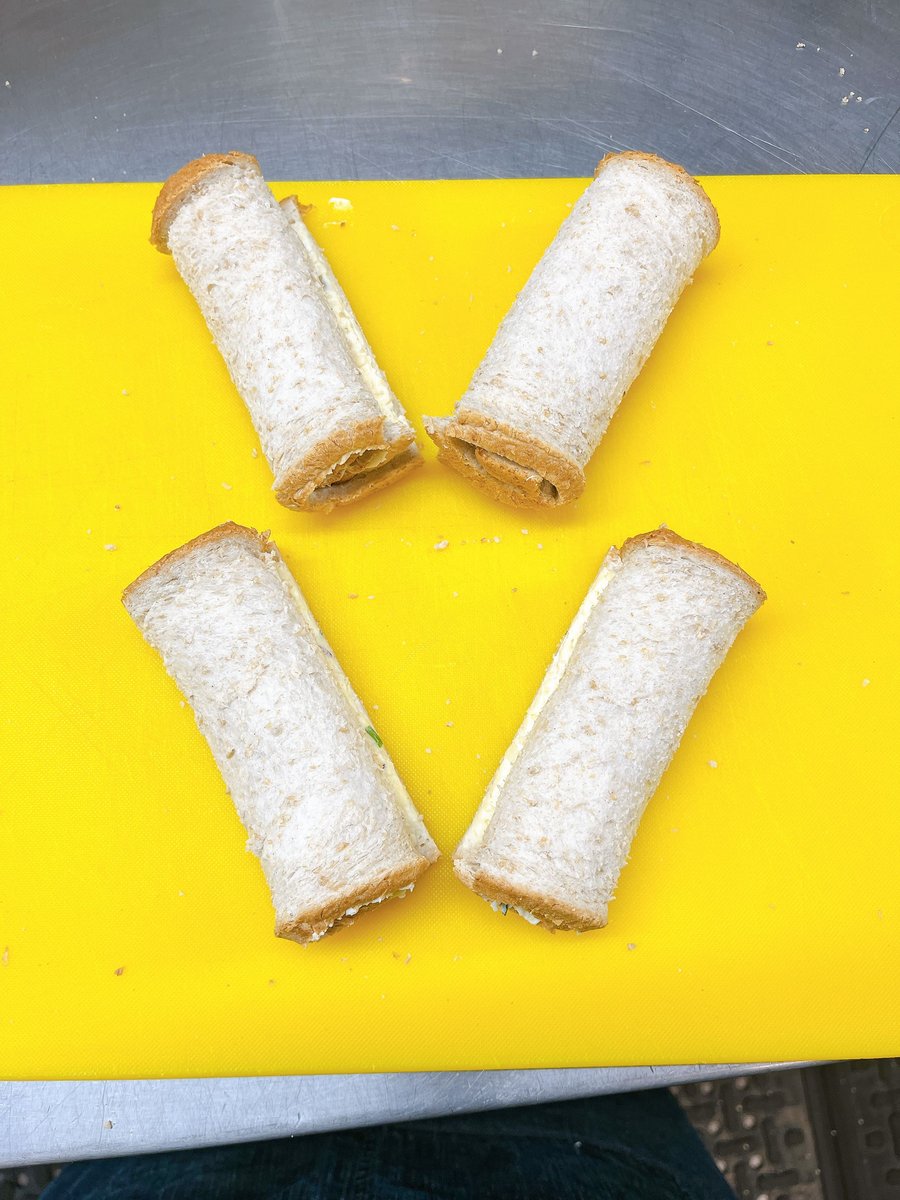 二つに切った後