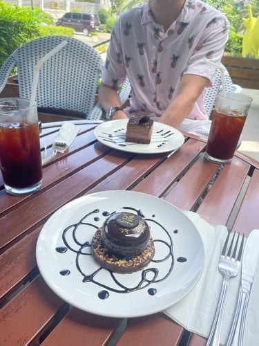 Café Des Amis (カフェ デス アミ)のチョコレートケーキ