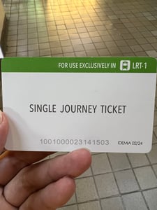 LRT切符