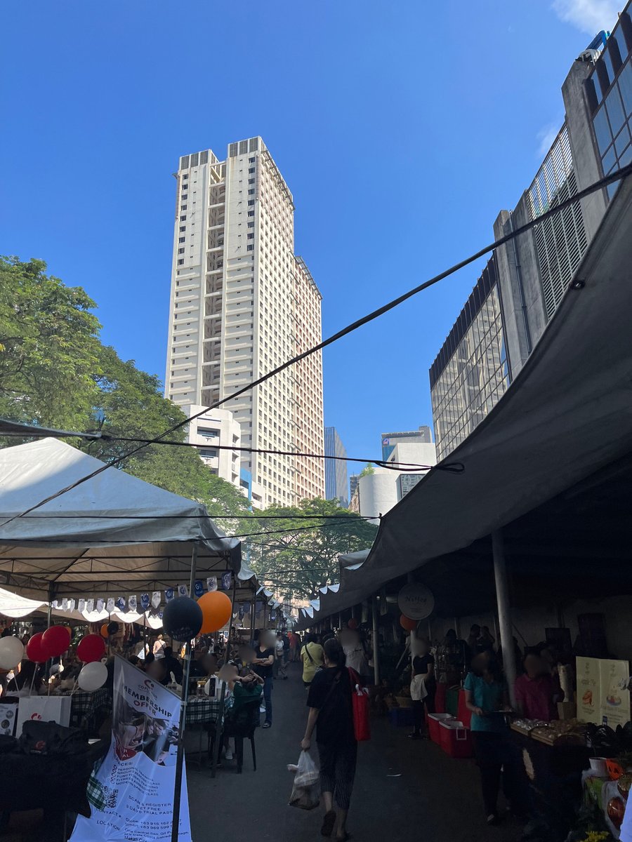 マーケットの様子