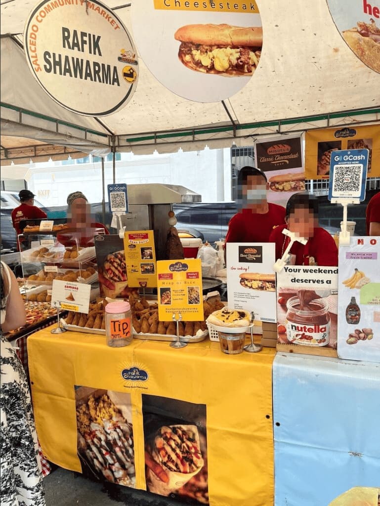 シャワルマ屋台