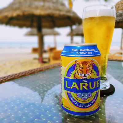 ビーチバーとビール