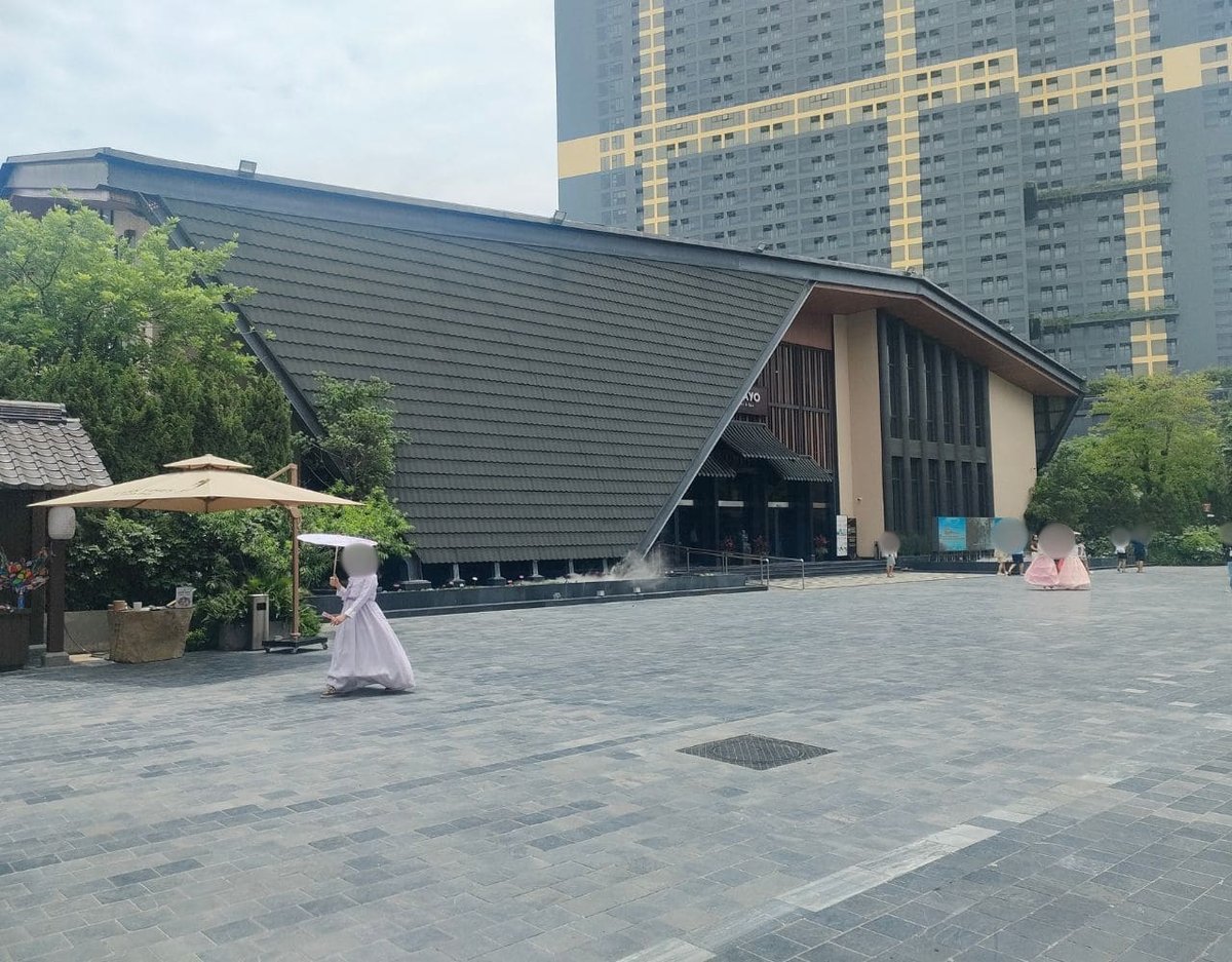 Ohayo Onsen Spaの敷地