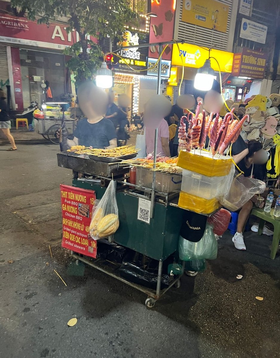 ハノイ旧市街の屋台2