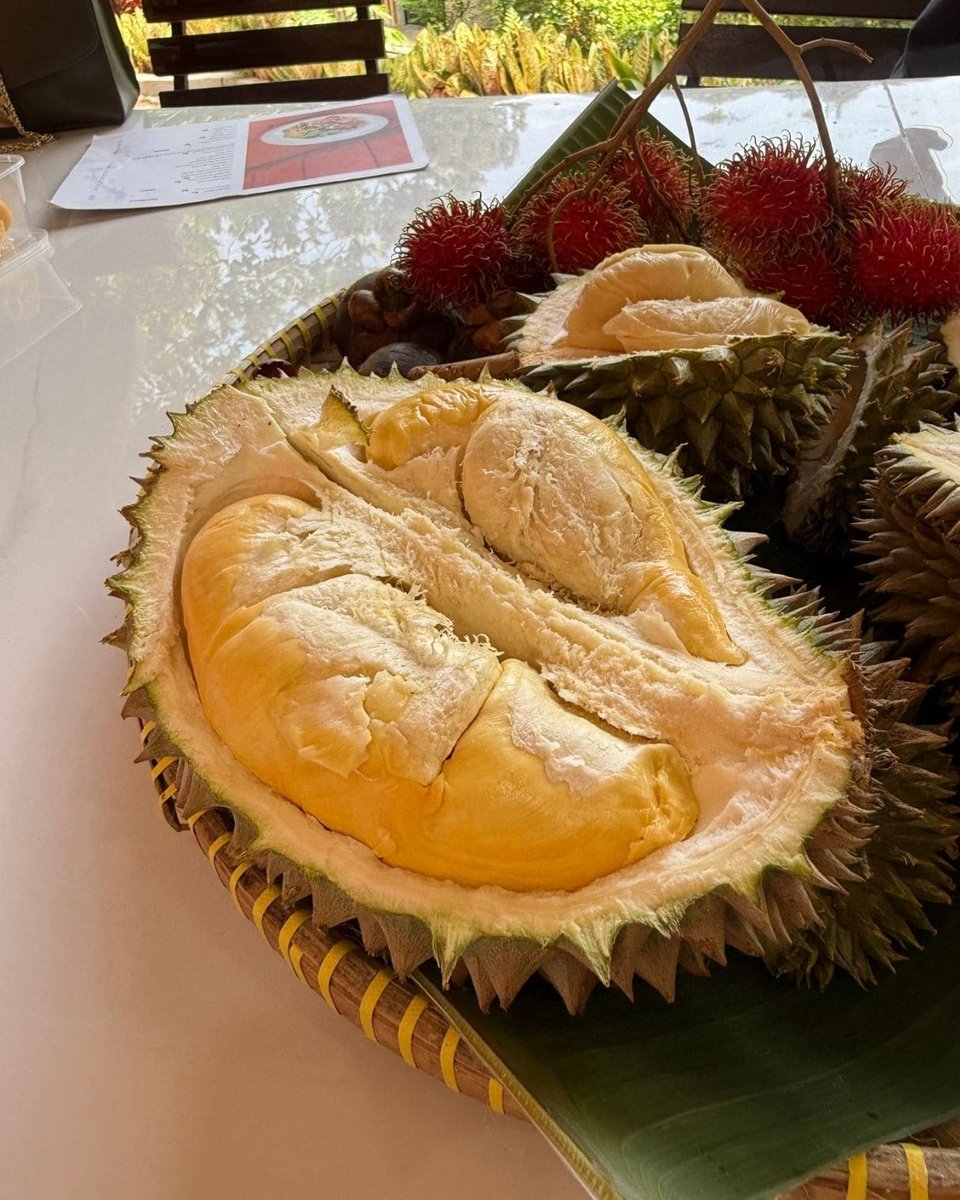 ドリアンを実食