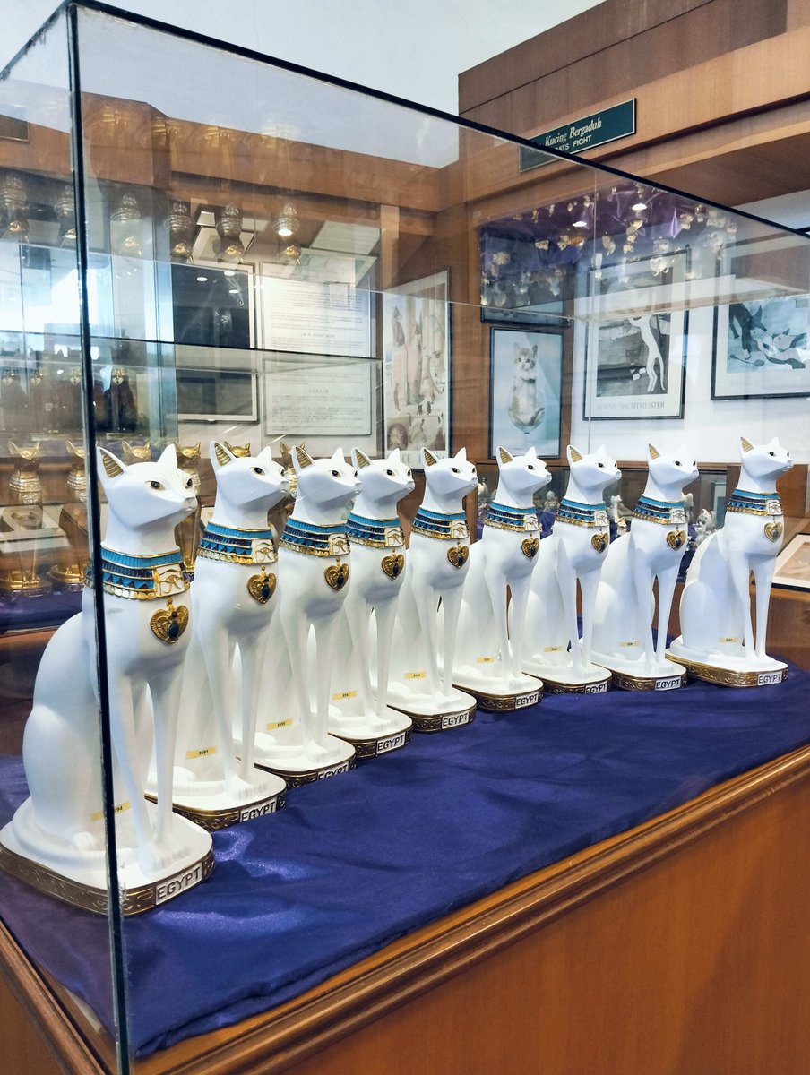 MYS-05-25-1019-007 古代エジプトの猫の彫刻