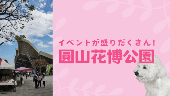 イベントが盛りだくさん！圓山花博公園