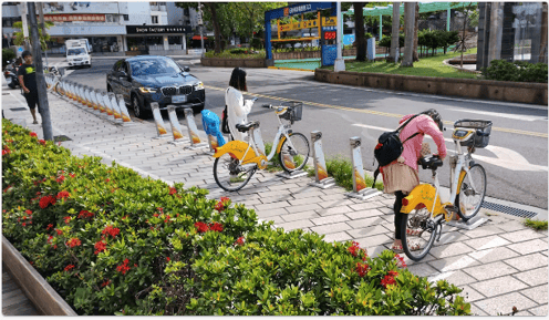 YouBikeのステーション
