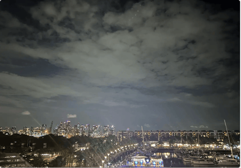 セントーサの夜景