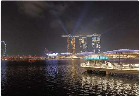 シンガポール　夜景