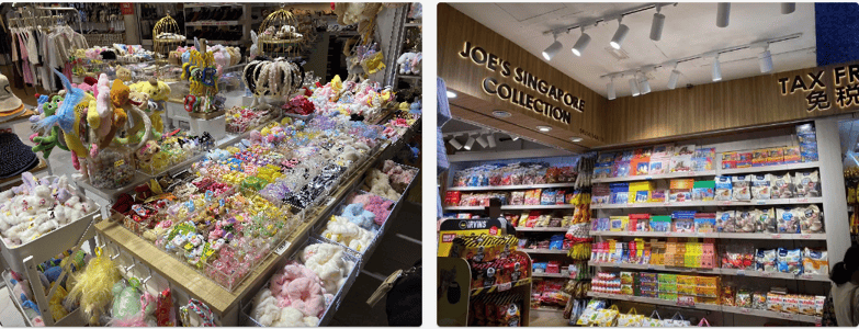 シンガポール　お土産屋さん