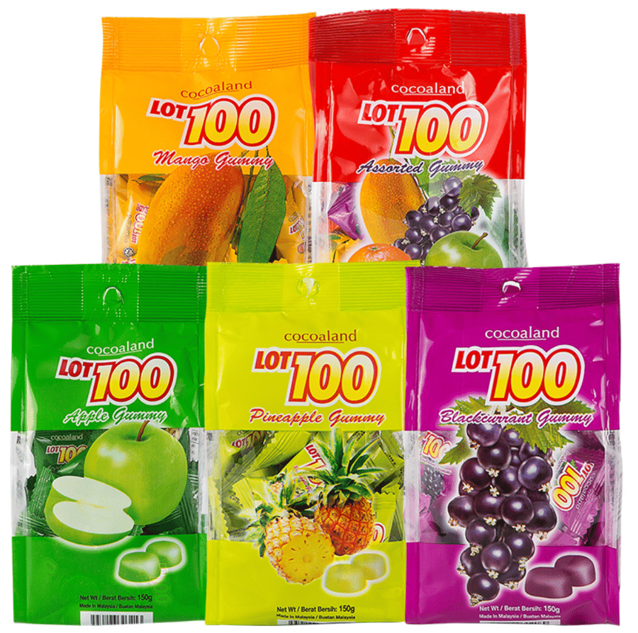 lot 100 gummy