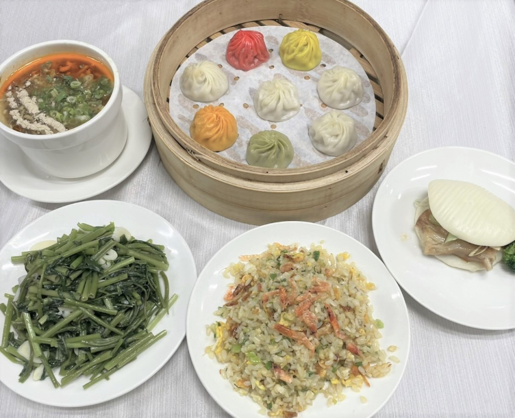 金品茶樓5色小籠包