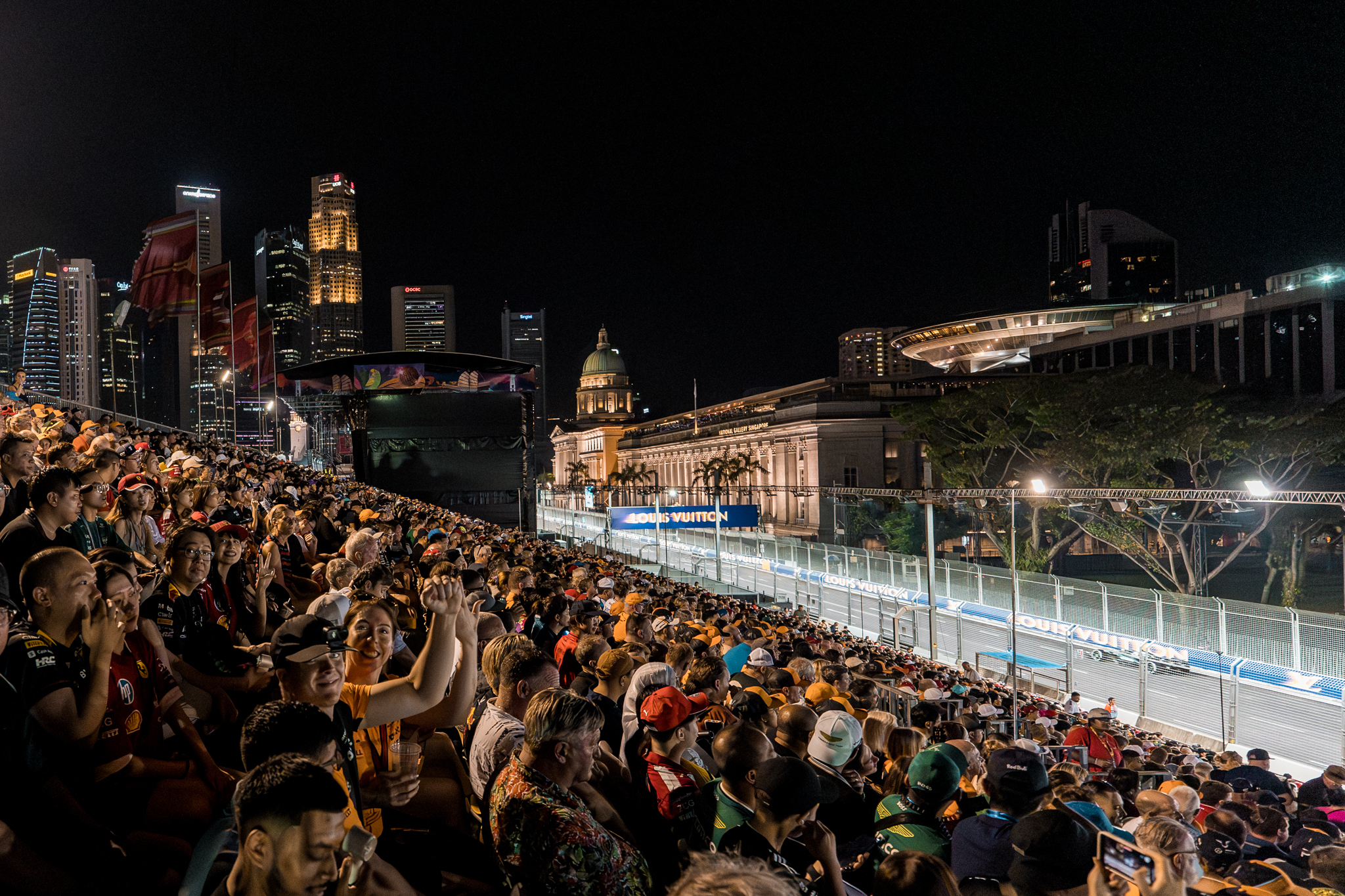 Padang Grandstand gives you close access to Padang Stage concerts