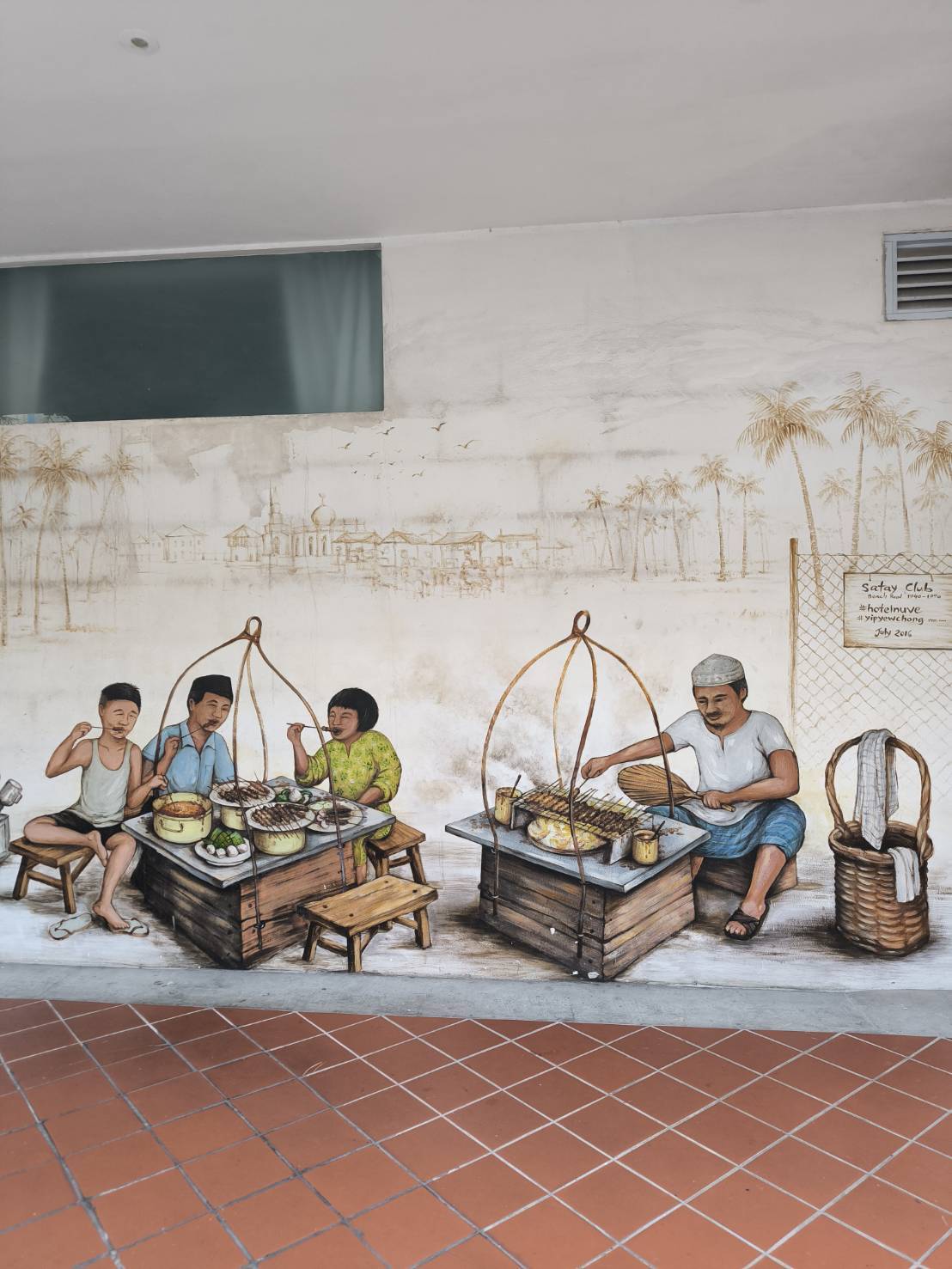 個性あふれるウォールアート巡りinアラブストリート